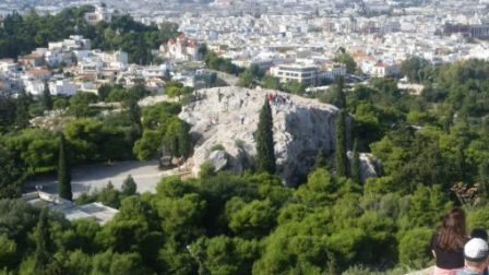 AreoPagus Hill, Athens, Greece
