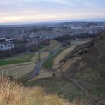 View from King Arthur's Seat, Edinburgh, Scotland